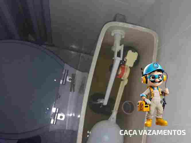 Caça vazamento Sabesp no Ipiranga