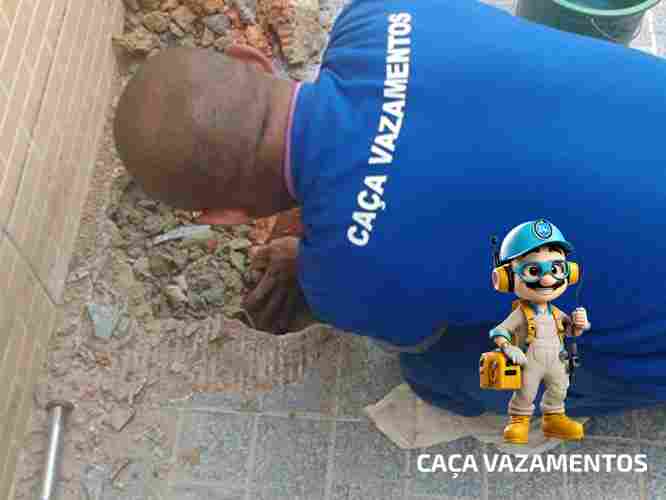 Empresa de conserto de vazamento na parede, solo, teto e laje com laudo técnico 24h